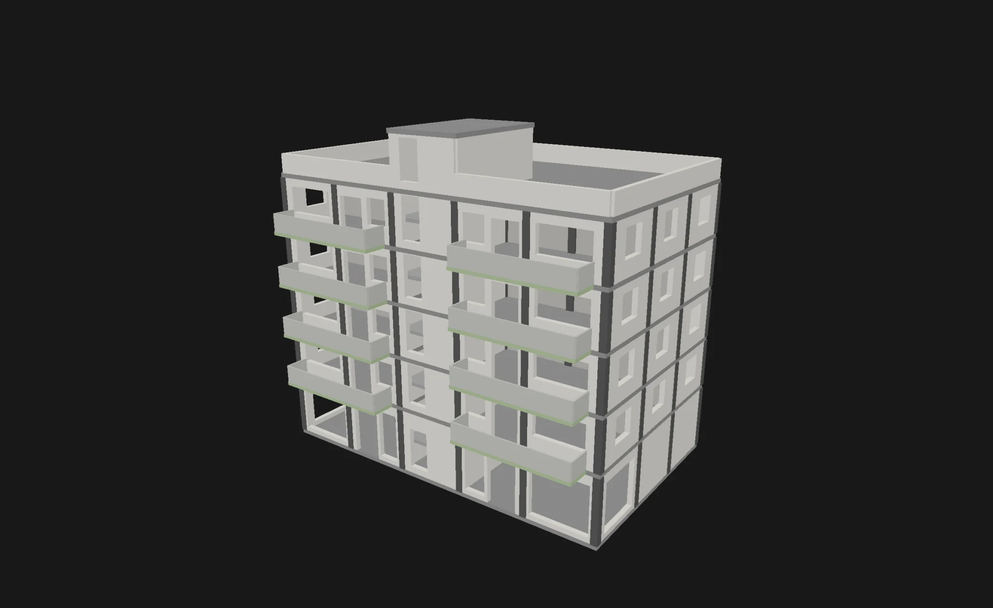 La vista del edificio.